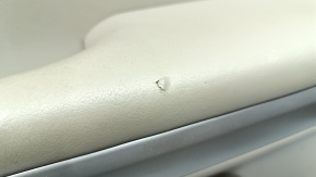 Door trim card front right Lexus RX300 RX330 RX350 RX400h 04-09 beige with beige insert leather, armrest leather, molding gray, scratches, tear