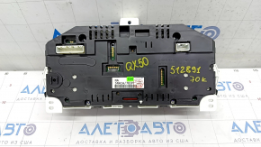 Instrument cluster Infiniti QX50 19-70k, scratches