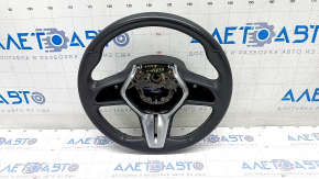 Naked steering wheel Infiniti QX50 19- leather black