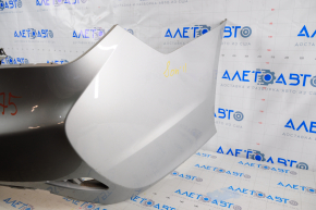Rear bumper bare Hyundai Sonata 13-14 silver SM pressed