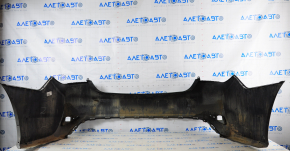 Rear bumper bare Hyundai Sonata 13-14 silver SM pressed