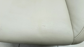 Passenger seat Lexus RX300 RX330 RX350 RX400h 04-09 with airbag, beige leather, electric, worn armrest, scratches