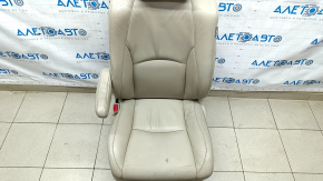 Driver's seat Lexus RX300 RX330 RX350 RX400h 04-09 with airbag, leather beige, electric, scratches, worn