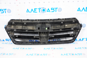 Radiator grill Subaru Legacy 15-19 black with emblem, sand, chips