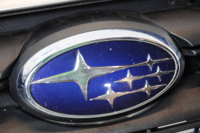 Radiator grill Subaru Legacy 15-19 black with emblem, sand, chips