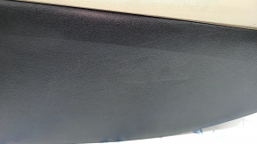 Console center armrest and cup holders Infiniti QX50 19- leather beige scratches