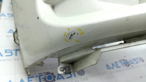 Bare front bumper Infiniti QX50 19- white QAB, cracked mount, scratch