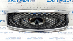 Radiator grill grill Infiniti QX50 19- complete with badge for distronic, sand, broken mount