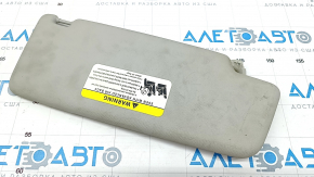 Left visor VW Passat b7 12-15 USA gray, without hook, for dry cleaning, without plug