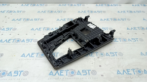 Audi Q5 center console trim 80A 18-20 wood insert, scratches, crack