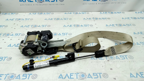 Passenger seat belt with tensioner Audi Q5 80A 18-24 beige, dry cleanable