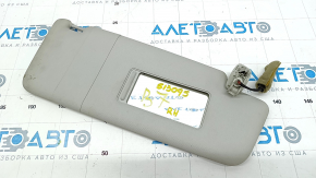 Right visor VW Passat b7 12-15 USA gray, without hook, for backlight, for dry cleaning