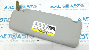 Right visor VW Passat b7 12-15 USA gray, without hook, for backlight, for dry cleaning