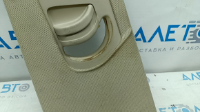 Upper center pillar trim left belt Audi Q5 80A 18-24 beige, chemically treated
