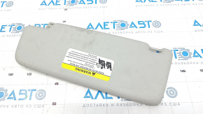 Right visor VW Passat b7 12-15 USA gray, without hook, for dry cleaning, without plug