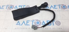 Passenger seat belt latch Fiat 500 12-19 black with sensor