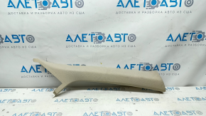 Front pillar trim right Audi Q5 80A 18-24 beige, cracked mount