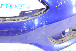 Front bumper bare Ford Focus mk3 15-18 rest blue L1 pressed
