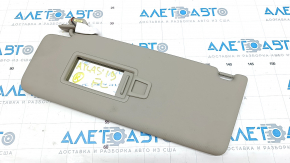 Left visor VW Atlas 18 - gray, without hook