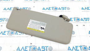 Left visor VW Atlas 18 - gray, without hook