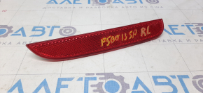 Rear bumper reflector left Fiat 500 12-19 scratches