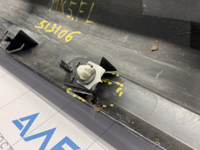 Left threshold Ford Fusion mk5 13-20 black UH, with seal, scratches, broken mount, broken guide, dented