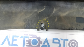 Front Bumper Lip Infiniti QX50 19- structure, broken fasteners, scratches