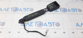 Driver's seat belt latch Ford Fusion mk5 13-16 black, with sensor, chip torn off
