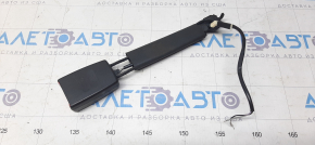 Driver's seat belt latch Ford Fusion mk5 13-16 black, with sensor, chip torn off