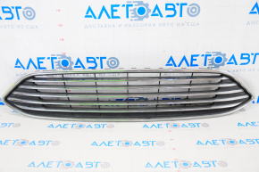 Ford Focus mk3 15-18 radiator grille rest blade chrome
