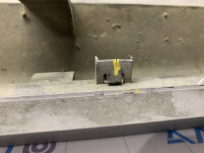 Right threshold Dodge Grand Caravan 11-20 silver PSC, broken fasteners, scratches