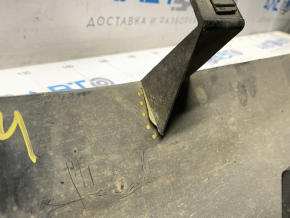 Left threshold Dodge Grand Caravan 11-20 silver PSC, scratches, broken fasteners