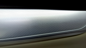 Door trim card front right Infiniti QX50 19- beige leather scratches and nicks on the trim