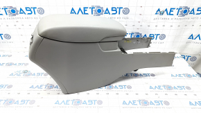 Console central armrest Toyota Camry v40 gray, scratches, pokes on leather
