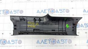 Door sill trim rear left Infiniti QX50 19- black, scratches