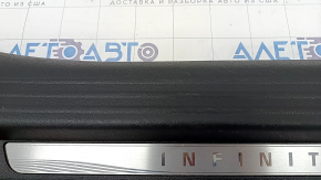 Door sill trim front left Infiniti QX50 19- black, scratches, broken mount