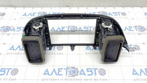Front panel air duct deflector central Infiniti QX50 19- with overlay