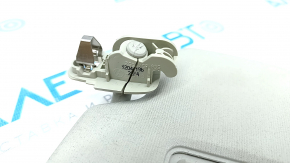 Right visor VW Jetta 11-18 USA gray, without backlight, without hook, crack on fastening
