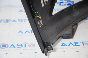 Front bumper bare Ford Fusion mk5 13-16 without parking sensors graphite HN, pressed, scratches, broken fastener