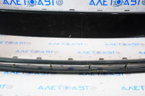 Front bumper bare Ford Fusion mk5 13-16 without parking sensors graphite HN, pressed, scratches, broken fastener