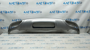 Rear bumper lip Audi Q5 80A 18-20 gray, scratches, pressed, unstuck