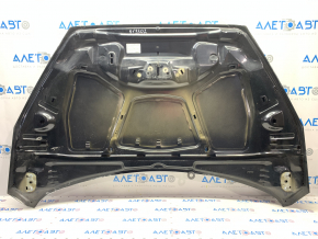 Bonnet bare Ford Focus mk3 15-18 rest, black UH, steel, bumps, dents, painted