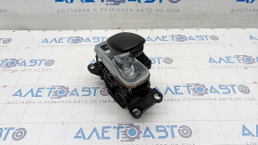 Gear shifter with handle Infiniti QX50 19- leather black, worn