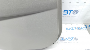 Door trim card rear left Toyota Camry v40 gray leather, plastic turned white, scratches, leather defect