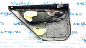 Door trim card rear right Toyota Camry v40 gray leather, scratches, plastic turned white