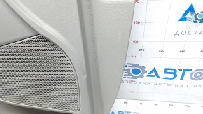 Door trim card front left Toyota Camry v40 leather gray, plastic turned white, leather defect