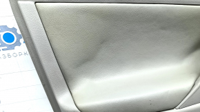 Door trim card front left Toyota Camry v40 leather gray, plastic turned white, leather defect