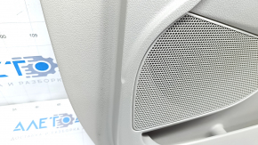 Door trim card front right Toyota Camry v40 gray leather, scratches, whitened plastic, leather defect