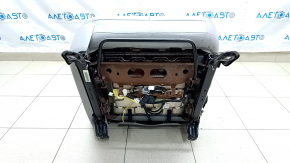 Passenger seat Toyota Camry v40 07-09 with airbag, leather gray, mechanics, heating not rusty