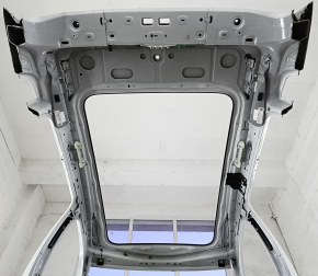 Metal roof VW Tiguan 09-17 for panorama, on the body